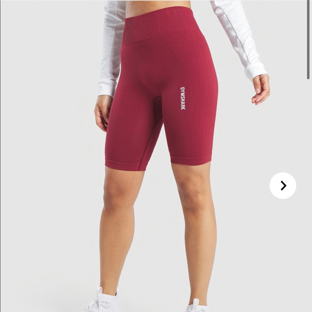 Gymshark Power Down Shorts - Claret